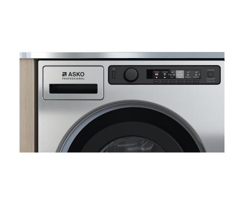 Asko, Professional, 7 kg, sügavus 59,1 cm, 1400 p/min, hall - Eestlaetav pesumasin