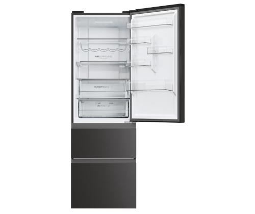 Haier 3D 60 Series 5, Total No Frost, 360 L, kõrgus 185 cm, must - Külmik