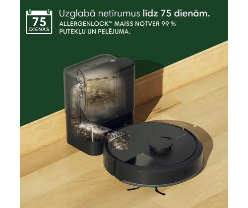 IRobot Roomba® 105 Combo+, märg- ja kuivpuhastus, must - Robottolmuimeja