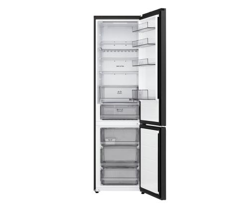 LG, NoFrost, 375 L, kõrgus 203 cm, must roostevaa teras - Külmik