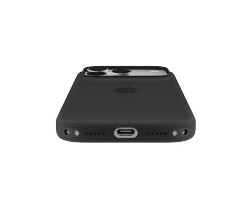 Apple Silicone Case with Magsafe, iPhone 18 Pro, must - Ümbris