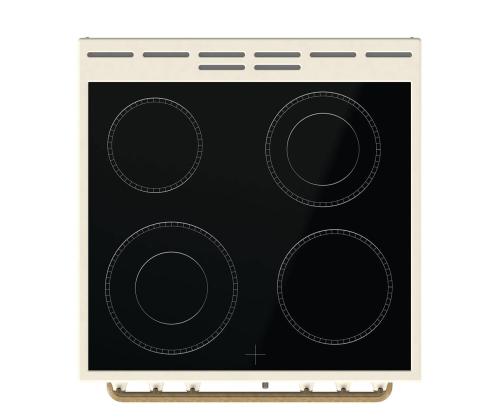Gorenje, 11 funktsiooni, 71 L, laius 60 cm, beež - Keraamiline pliit