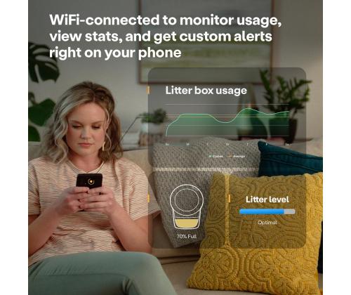 Litter-Robot 4 by Whisker4, valge - Isepuhastuv kassiliivakast