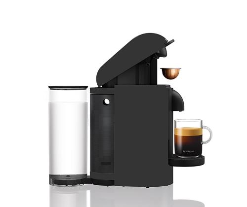 Krups Nespresso Vertuo Plus, mattmust - Kapselkohvimasin