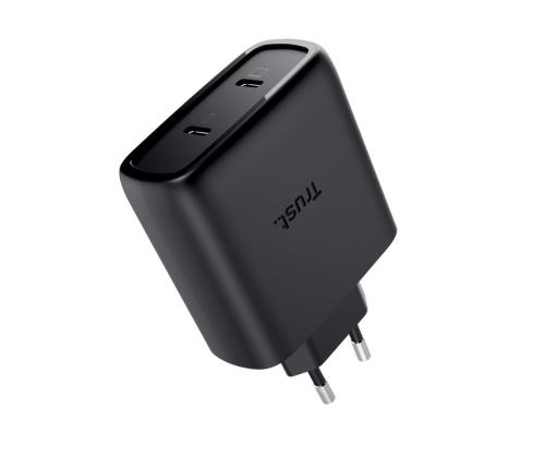 Trust Maxo, 65 W, USB-C, must - Laadija