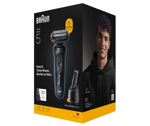 Braun Series 5, Wet & Dry, must/sinine - Pardel