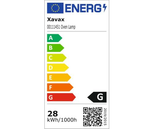 Xavax, 28 W G9 - Ahjulamp