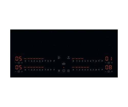 Electrolux 700 seeria SenseBoil Hob2Hood, laius 80 cm, must - Integreeritav induktsioonpliidiplaat