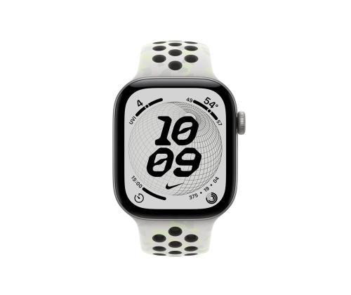 Apple Nike Sport Band, 42 mm, M/L, valge - Kellarihm