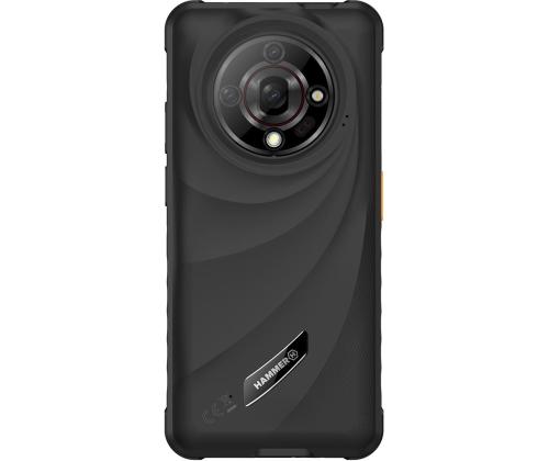 HAMMER Iron 6, 6 GB, 128 GB, must - Nutitelefon