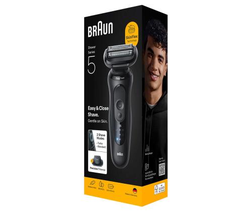 Braun Series 5, Wet & Dry, must - Pardel