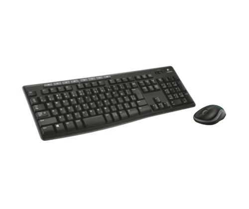 Logitech MK270, SWE, must - Juhtmevaba klaviatuur + hiir