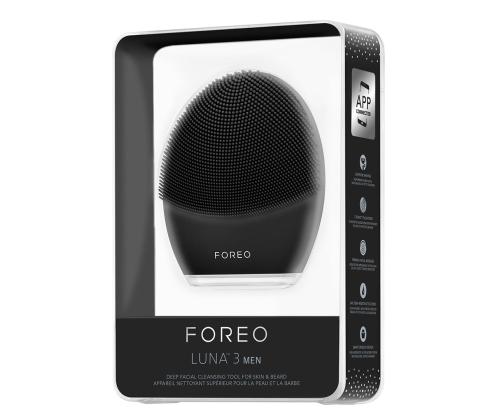 Foreo Luna 3 Men, must - Näopuhastushari
