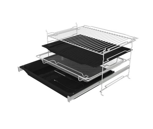 Hisense, 77 L, pürolüütiline puhastus, must - Integreeritav ahi