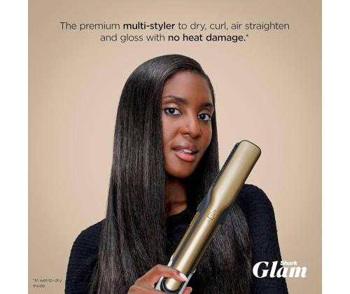 Shark Glam, kuldne - Juuste kujundamise seade