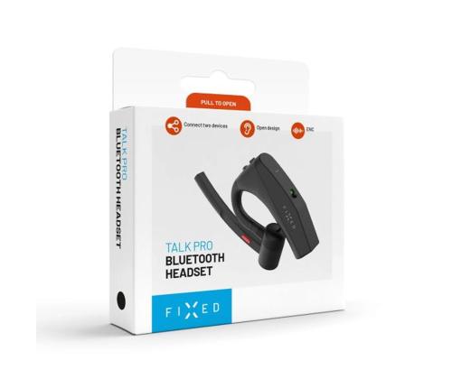Fixed Talk Pro, must - Juhtmevaba peakomplekt