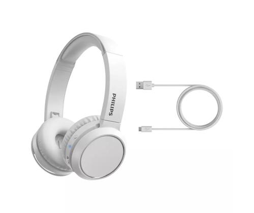 Philips TAH-4205, valge - Kõrvapealsed juhtmevabad kõrvaklapid