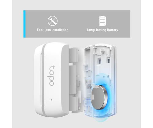 TP-Link Tapo T110, valge - Juhtmevaba ukse-/aknaandur