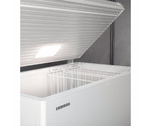 Liebherr, SmartFrost 353 L, laius 125,5 cm, valge - Sügavkülmkirst