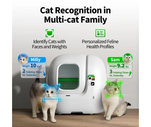 Petkit Purobot Max Pro, valge - Automaatne kassiliivakast