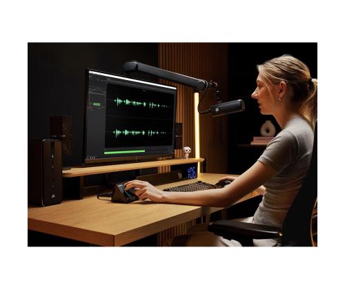 Elgato Wave XLR MK.2, must - integreeritud mikrofoniliides