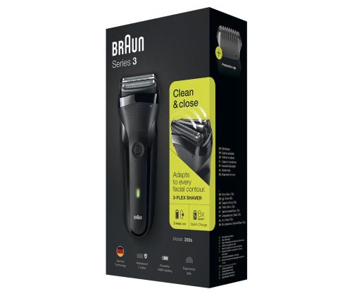 Braun Series 3, must - Pardel