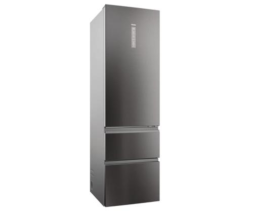 Haier 3D 60 Series 7, No Frost, 414 L, kõrgus 205 cm, tume roostevaba - Külmik