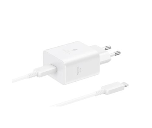 Samsung Fast Charging Adapter, 45 W, USB-C, valge - Laadimisadapter