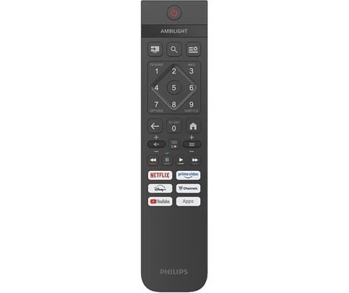 Philips PQS8501, 43'', QLED, 4K UHD, must - Teler
