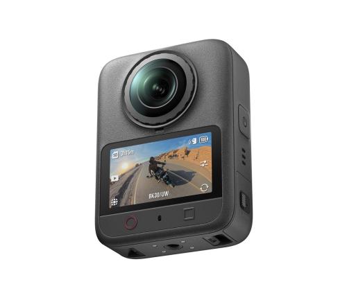 Dji Osmo 360 II Limitless Riding Combo, must - Seikluskaamera