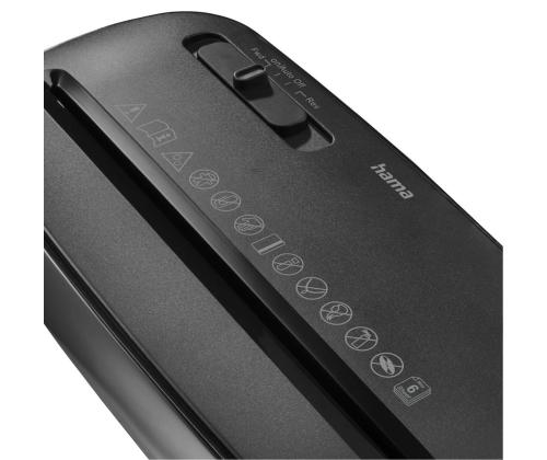 Hama Classic S61, 8 l, must - Paberipurustaja