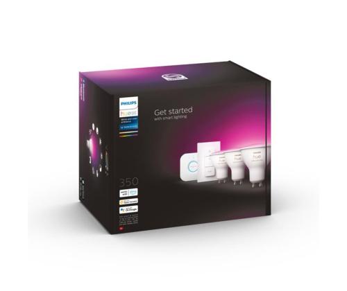 Philips Hue Starter Kit, GU10, 3 tk, valge - Nutivalgusti komplekt