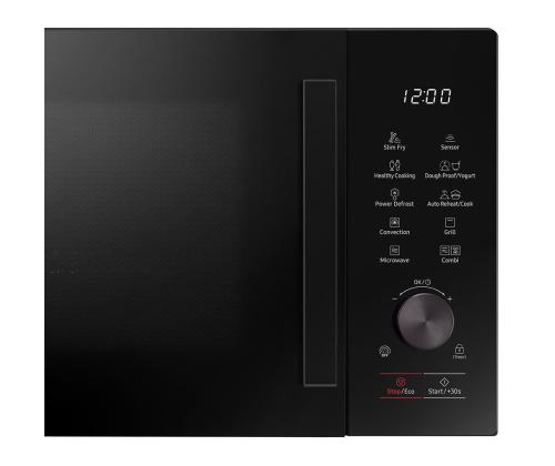 Samsung, 28 L, 2900 W, must - Mikrolaineahi grilliga