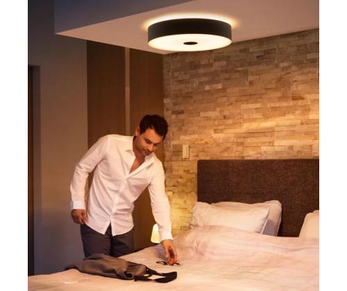 Philips Hue Fair Ceiling Lamp + Hue Dimmer Switch, must - Nutivalgusti