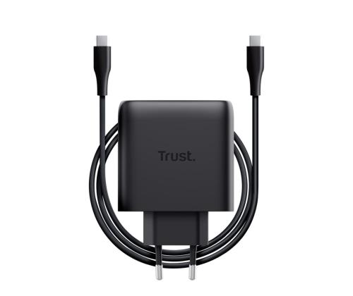 Trust Maxo, 65 W, USB-C, must - Laadija