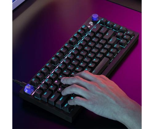 Logitech G316 X 75, tactile, US, must - Klaviatuur