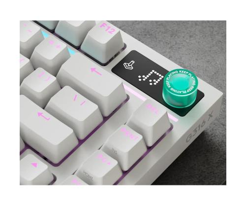 Logitech G316 X 75, tactile, US, valge - Klaviatuur