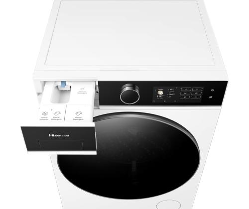 Hisense, 10.5 kg, sügavus 55 cm, 1400 p/min - Eestlaetav pesumasin