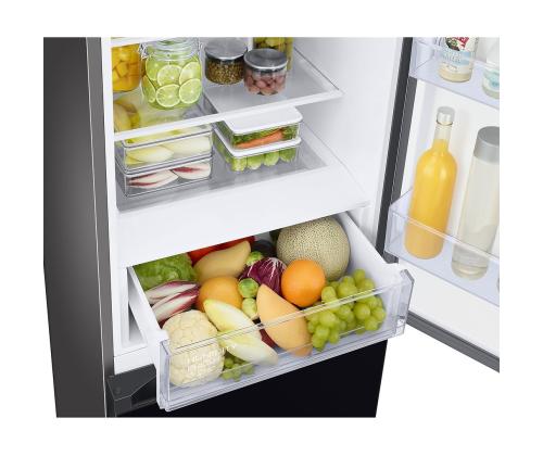 Samsung BeSpoke, 390 L, kõrgus 203 cm, must - Külmik