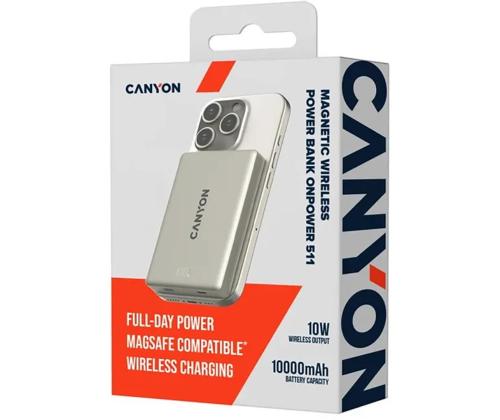 Canyon OnPower 511, 10000 mAh, hall - Akupank
