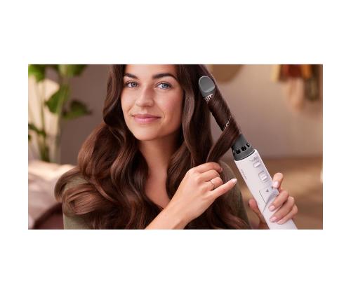 Philips Airstyler 7000 Series, 1000 W, roosa - Pöörlev föön-koolutaja