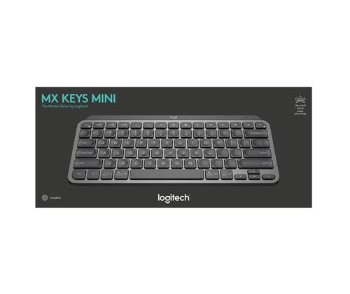 Logitech MX Keys Mini, SWE, hall - Juhtmevaba klaviatuur