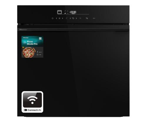 Hisense, 77 L, pürolüütiline puhastus, must - Integreeritav ahi