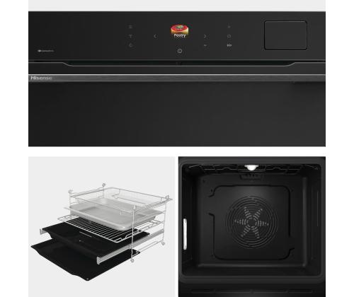 Hisense Hi8, 77 L, must - Integreeritav auruahi