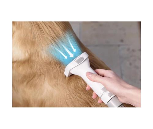 Petkit FurWaker 5-ühes (AirClipper), vaakumfunktsioon, valge/hall - Lemmikloomade hoolduskomplekt