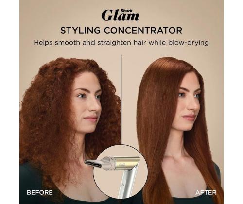 Shark Glam, kuldne - Juuste kujundamise seade