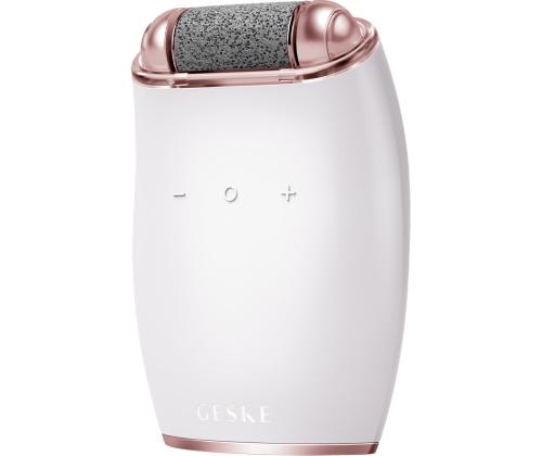 Geske SmartAppGuided, 7-ühes, valge/roosa - Elektriline pimsskiviga rullik