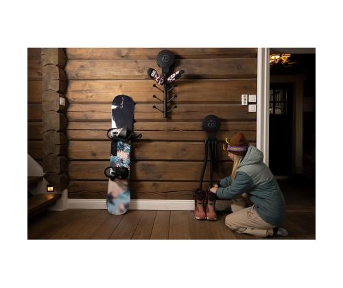 Hedgehog Octopus Ionic, must - Jalanõude kuivati