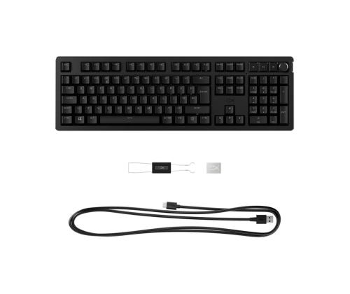 HyperX Alloy Rise, SWE, must - Klaviatuur