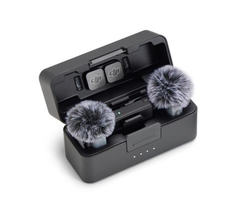 Dji Mic Mini 2, 2TX 1RX, hall - Juhtmevaba mikrofon